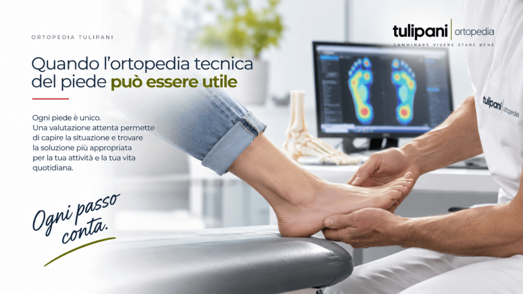 Valutazione ortopedico-tecnica del piede e analisi delle pressioni plantari