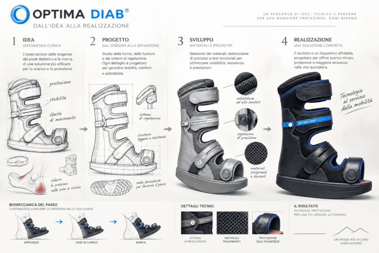 Sviluppo di Optima Diab dall'idea al disegno tecnico e al dispositivo finale